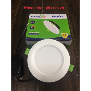 Đèn led downlight 12w đổi màu - kingled - - 3 màu đổi sắc