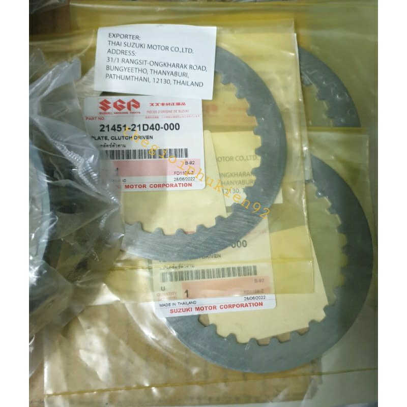 Combo Bộ Nồi Trước Và Sau Của SUZUKI Axelo 125Rr-Hàng chính hãng