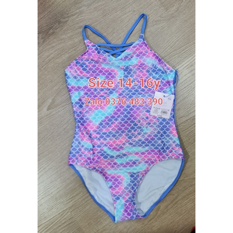 Bộ bơi bé gái xuất dư ( Size 4-5y đến 18y )