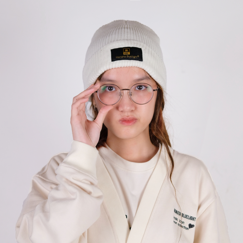 MONATA BLUELIGHT Beanie - Mũ len unisex