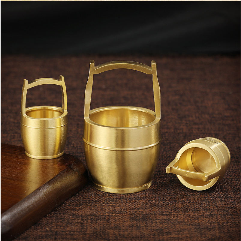 Thùng đựng vàng bạc châu báu phong thủy bằng đồng đúc nguyên khối chiêu tài lộc