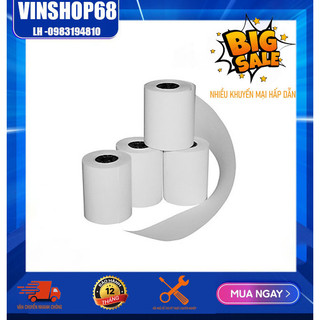 Thùng 50 cuộn Giấy in nhiệt K80 phi 80