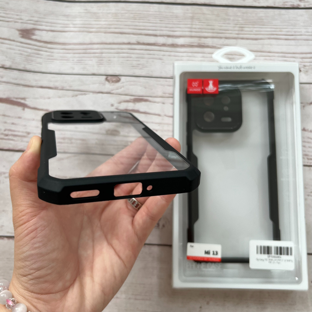 Ốp lưng XUNDD Xiaomi 13 - Mặt lưng trong, Viền TPU, Chống sốc