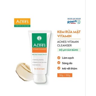 Sữa rửa mặt acnes vitamin 100g