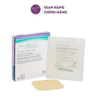 Hộp 10 miếng dán mụn và vết thương Duoderm extra thin 10x10cm, 5x20cm và 20 miếng 5x10cm