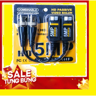 Video balun camera 5MP AHD/CVI/TVI chống nhiễu