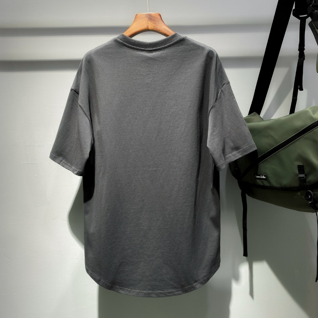 Áo Thun Vạt Bầu Áo Phông Trơn Ngắn Tay Unisex Nam Nữ Đủ Size Phong Cách Basic Mặc Đi Làm Đi Hình Ảnh + Video