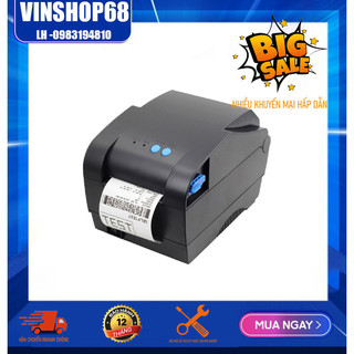 Máy in tem nhãn mã vạch Xprinter 365B