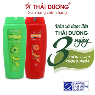 Dầu Xả Dược Liệu Thái Dương 3 Dung Tích 200ml / 600ml / 1100ml Cho Tóc Suôn Mượt Hơn