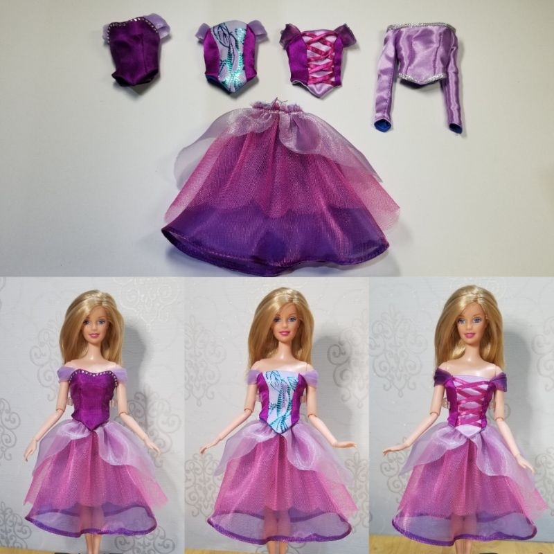 Trang Phục Thiết Kế Cho Búp Bê Barbie body basic (Mới)