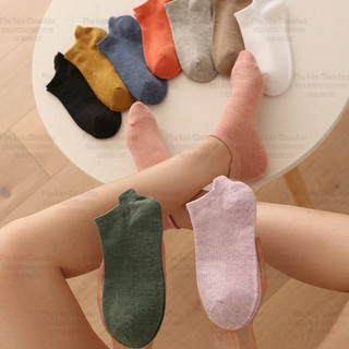 Vớ ngắn sọc gân size Nữ