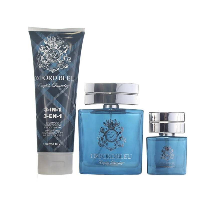 Set Nước Hoa Nam English Laundry Oxford Bleu x 3