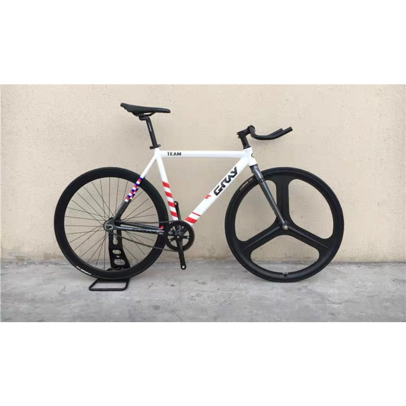 Siêu phẩm xe đạp fixed gear gray 2023  xe đạp fixed gear 3 đao, xe đạp - ảnh sản phẩm 6