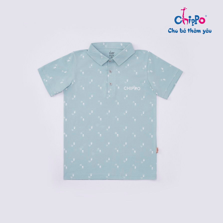 Áo thun Polo Chippo tay ngắn cổ bẻ cho bé trai từ 11 đến 14 tuổi (32-45kg) chất liệu 100% Cotton cao cấp