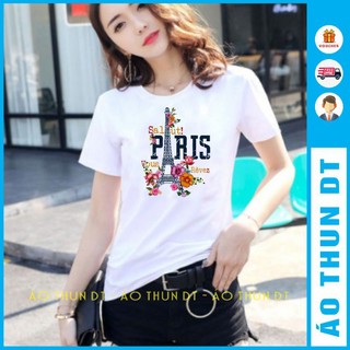 Áo thun nữ Paris giá 35k
