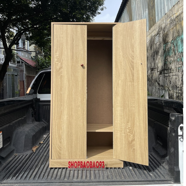Tủ quần áo tủ gỗ treo đồ đa năng chất liệu MDF phong cách hiện đại - H8