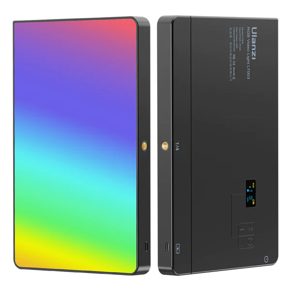 Đèn LED Ulanzi LT003 RGB Video Light - Công suất 15W dung lượng pin khủng 8000Mah