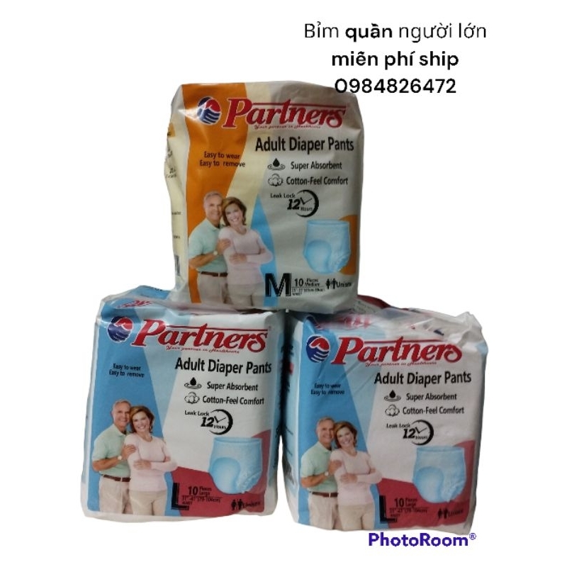 Bỉm quần người lớn bộ 40 miếng size M,L siêu mềm mỏng nhẹ thấm hút hiệu quả chống tràn ngược và hai bên