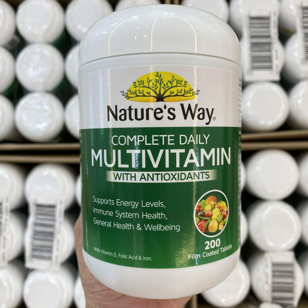 Vitamin tổng hợp Nature's Way Complete Daily Multivitamin 200 viên