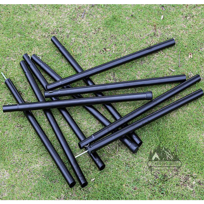 Bộ trụ 2 cây chống tăng phi 25mm kèm túi đựng, bộ trụ chống tăng 2 cây 2m4 dành cho cắm trại dã ngoại.