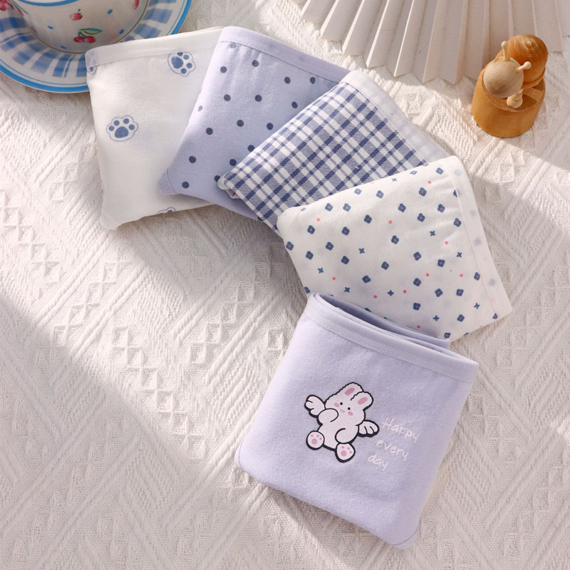 Set 5 quần lót nữ quần lót cotton ZenBra dễ thương hình Cupid