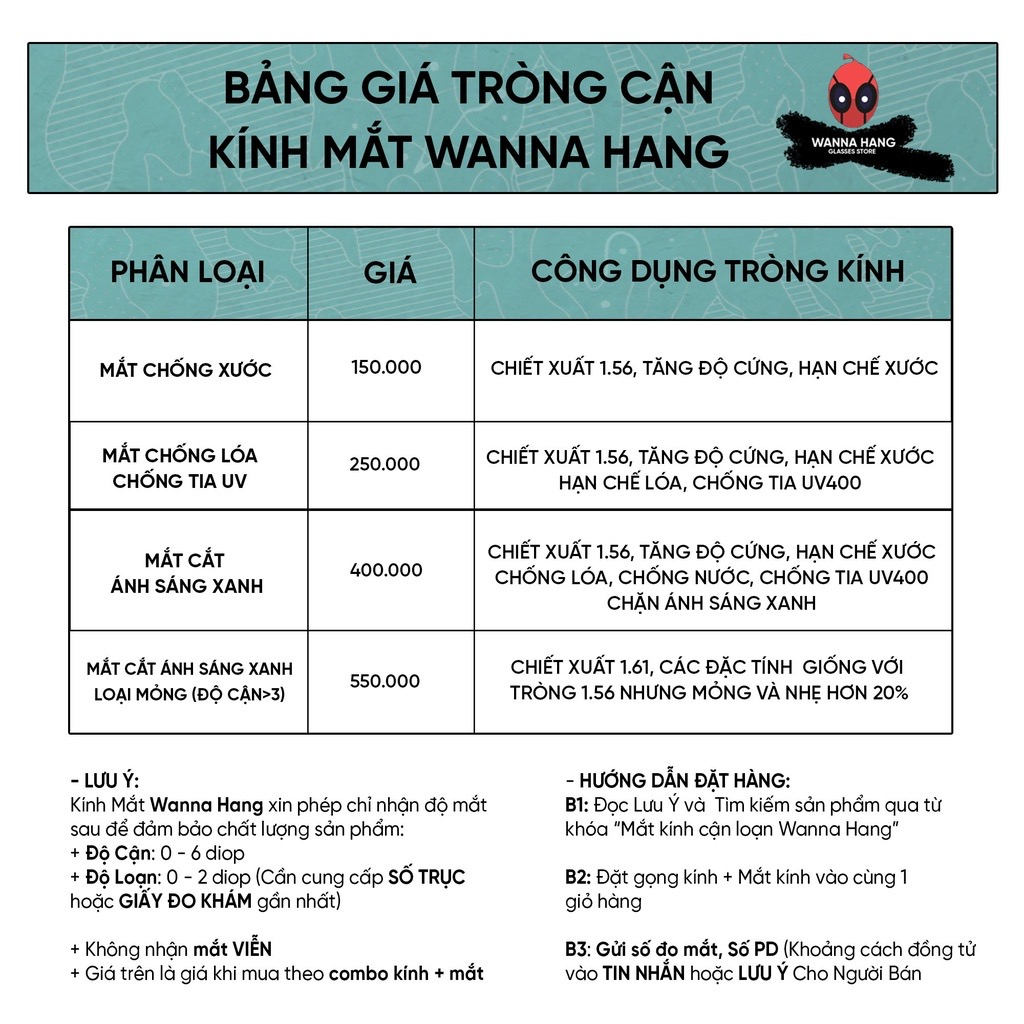 Gọng kính nam nữ đẹp kim loại Chrome Hearts Sluntrapiction cao cấp Wanna Hang WHCH24