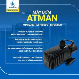 Máy bơm hồ cá atman mp 15000 18000 20000 tiết kiệm điện