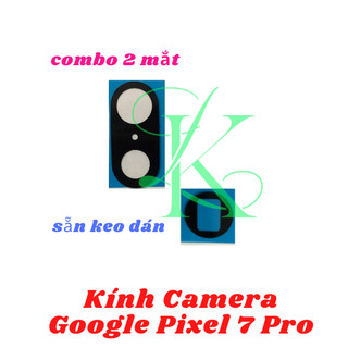 Kính camera Google Pixel 7 Pro kèm keo dán