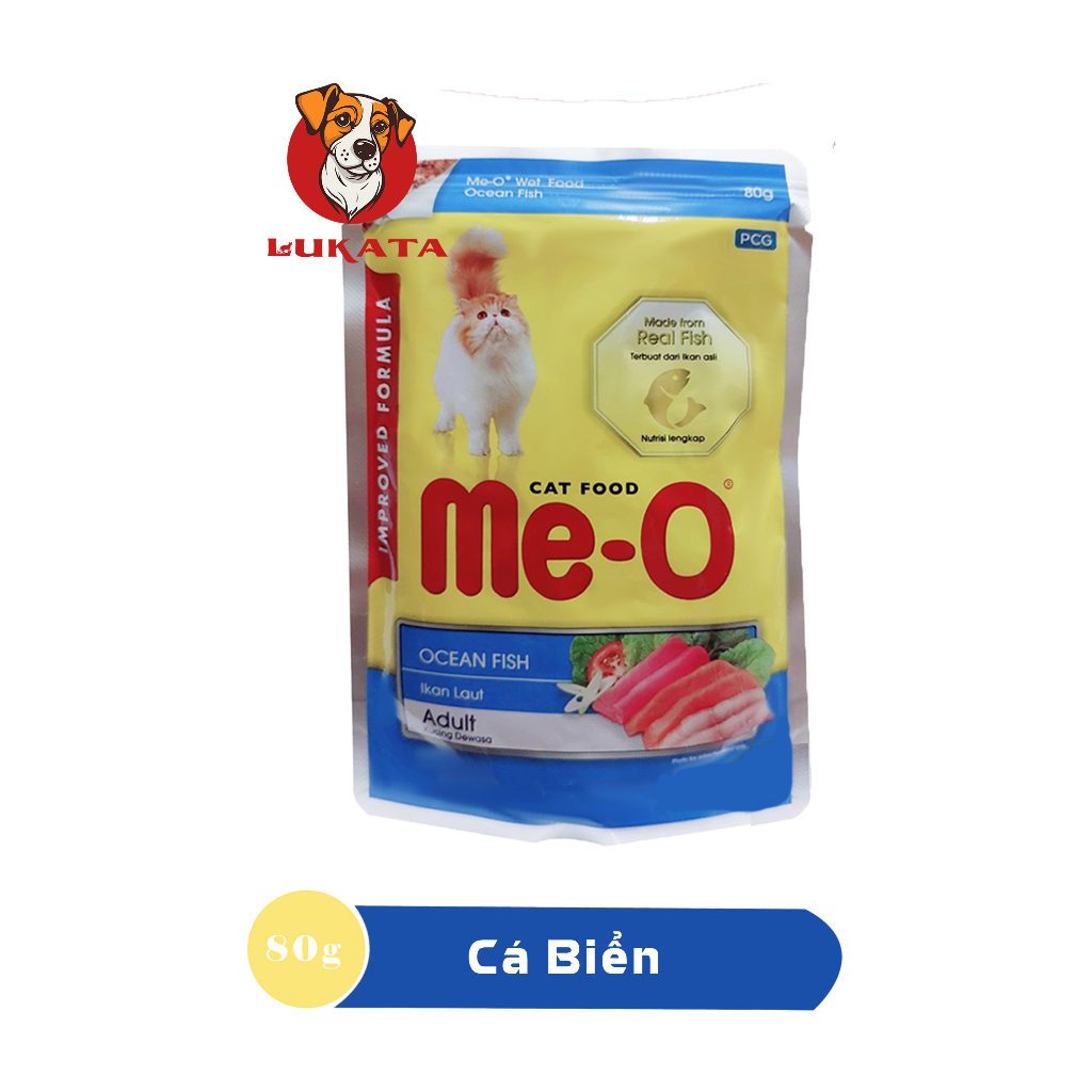 Pate Me-O Cho Mèo - Thức Ăn Cho Mèo Pate Mèo Lớn - Pate Mèo - LUKATA