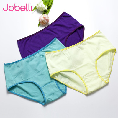 Combo 3 Quần lót nữ cotton lưng cao Jobelli BO103