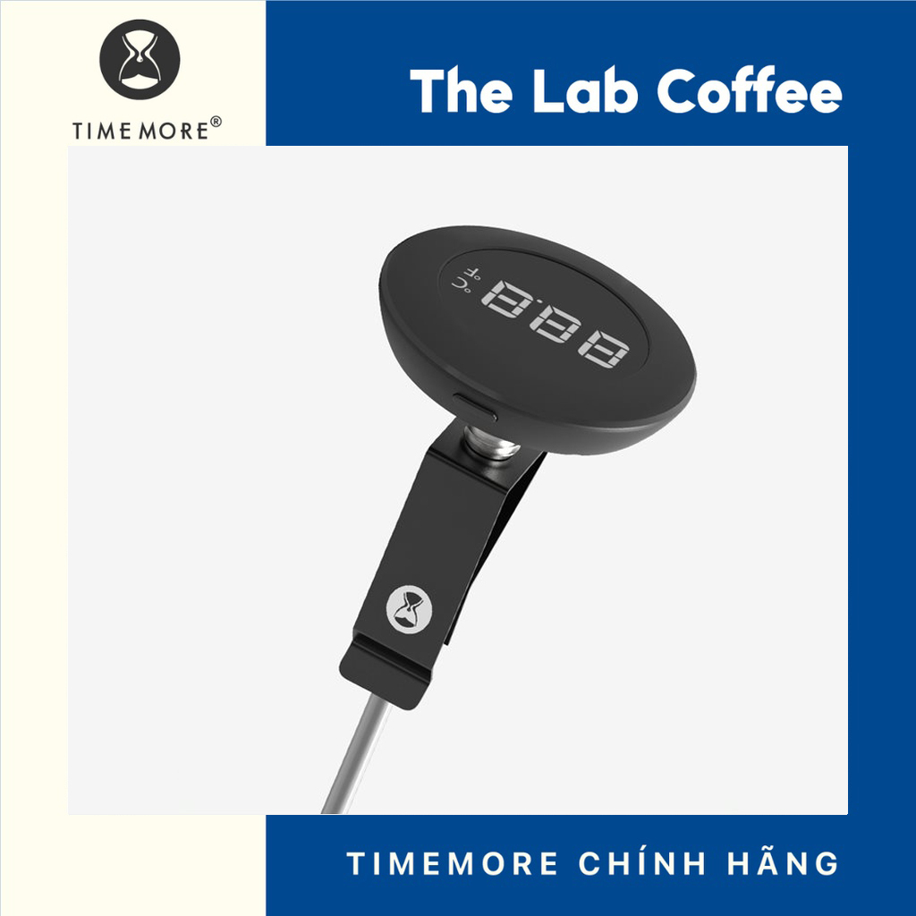 Nhiệt kế điện tử Timemore - Đo nhiệt độ pha chế trà, cà phê, đồ uống - Độ chính xác 0,1℃