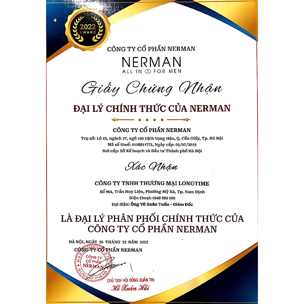 Sữa tắm gội hương nước hoa cao cấp Gentleman 3 in 1 NERMAN 350ml, mùi hương thơm dịu lưu hương lâu