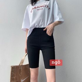 Quần Legging Dài, Lửng, Ngố, 9 tấc (35-92kg) chất cotton dày dặn ko xù lông ko cắn chỉ siêu tôn dáng, có túi