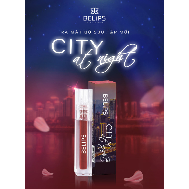 Son Kem Lì Mỏng Nhẹ Mềm Môi Belips Sexy Lipstick 100% thiên nhiên không chì, an toàn cho cả mẹ bầu - Naa Cosmetic