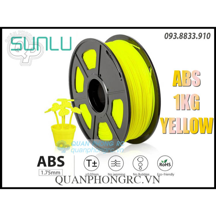 Nhựa In 3D Filament SUNLU ABS 1.75mm 1kg
