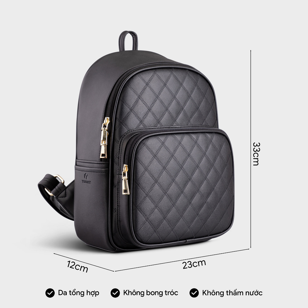 Balo da nữ họa tiết quả trám YUUMY Seasand YBA62