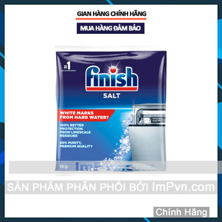 Muối làm mềm nước máy rửa bát Finish 01kg  - ImP - ImPvn