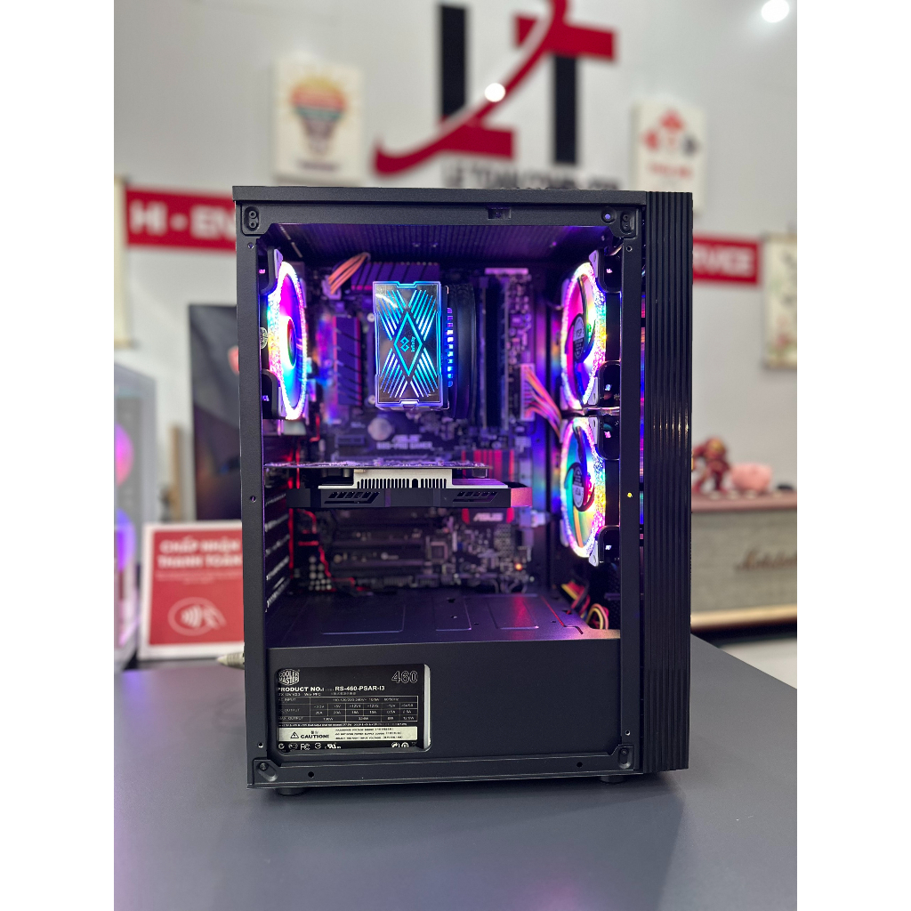 Thùng PC Gaming Core i5 4460/8GB/GTX750/120GB/460W - Chơi mượt game online, đồ hoạ, văn phòng, học tập