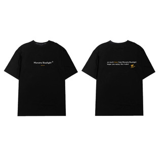 MONATA BLUELIGHT Tee Heart - Áo thun form rộng