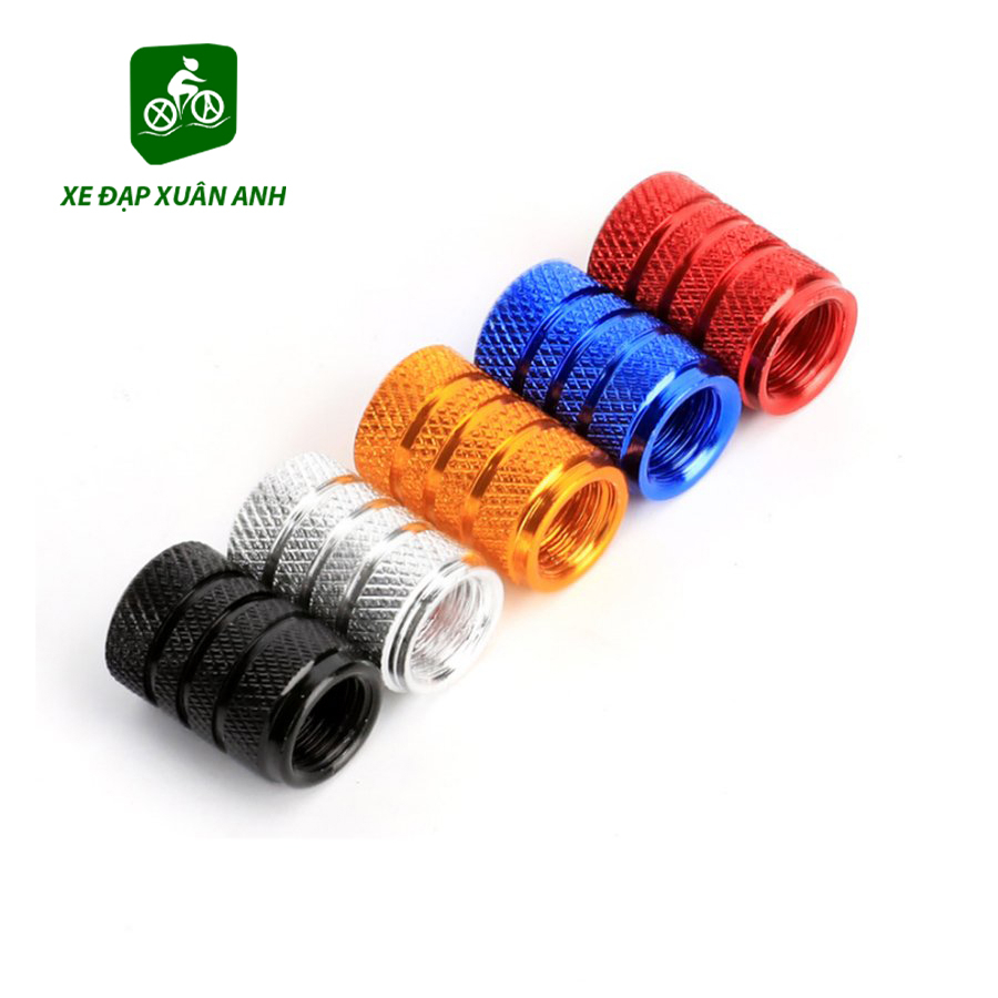 Nắp Van Xe Máy 3 Khoanh Chống Bụi