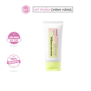 Kem chống nắng vật lý thuần chay cấp ẩm dịu nhẹ klavuu vegan zinc suncream spf 50+ pa++++ / 50ml