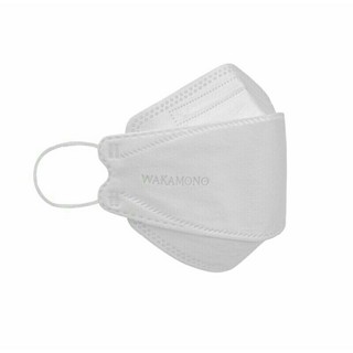 KHẨU TRANG WAKAMONO 4D FIT X (4 LỚP, HỘP 5 CÁI)