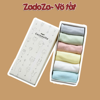 Hộp 6 đôi tất caramella nữ siêu xinh