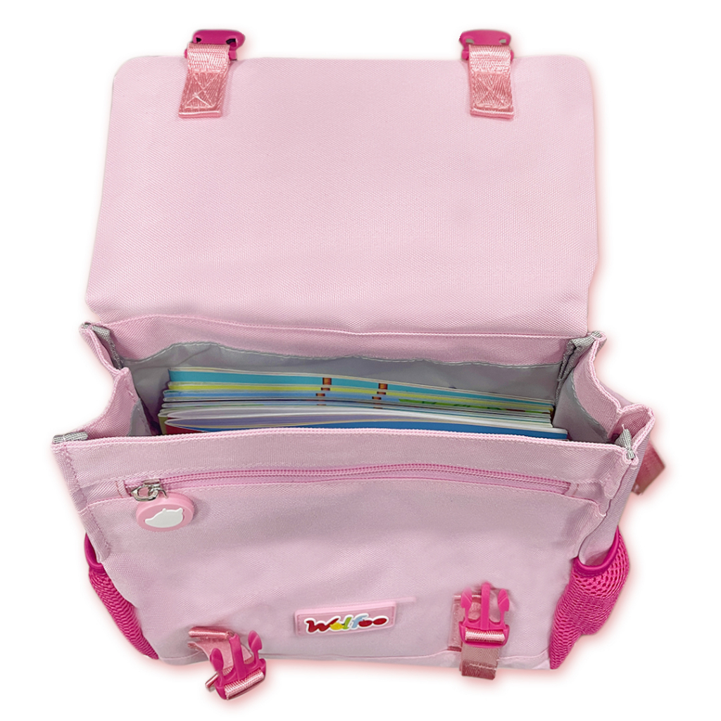 Balo Mềm Lucy Dễ Thương Cho Bé Đi Học Mẫu Giáo Mầm Non Thương Hiệu Wolfoo