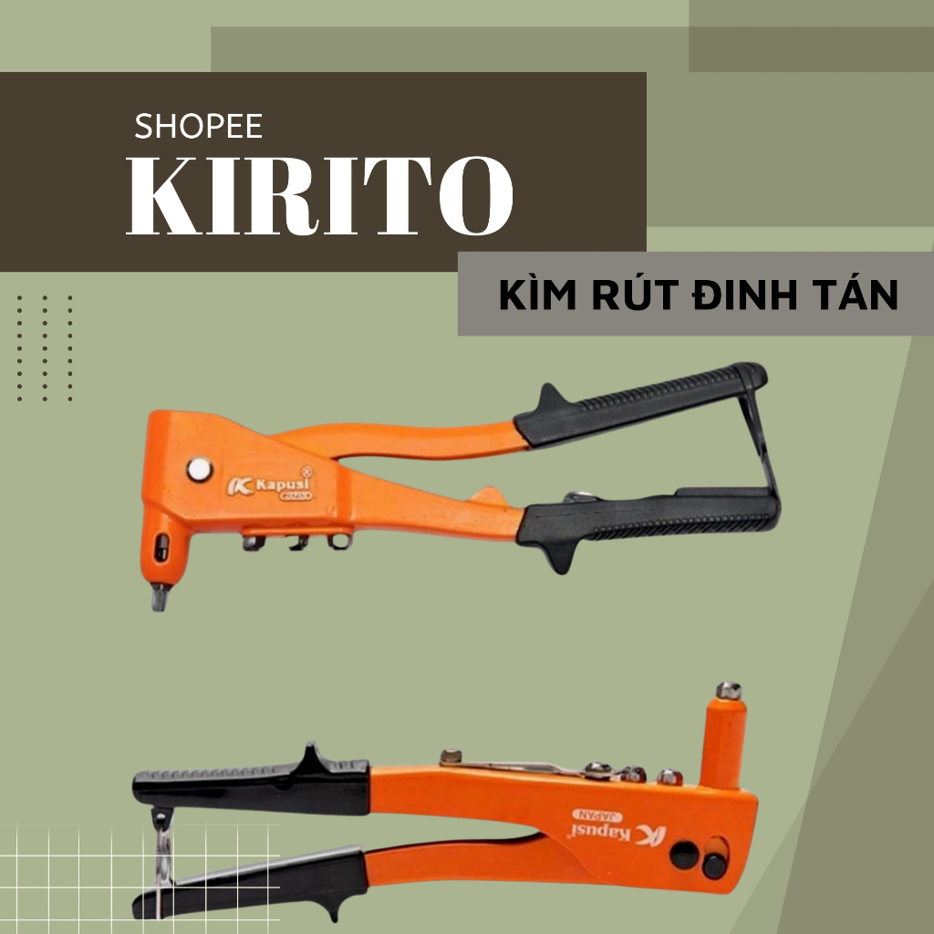 Kìm Rút Đinh Tán Rive KAPUSI NHẬT BẢN