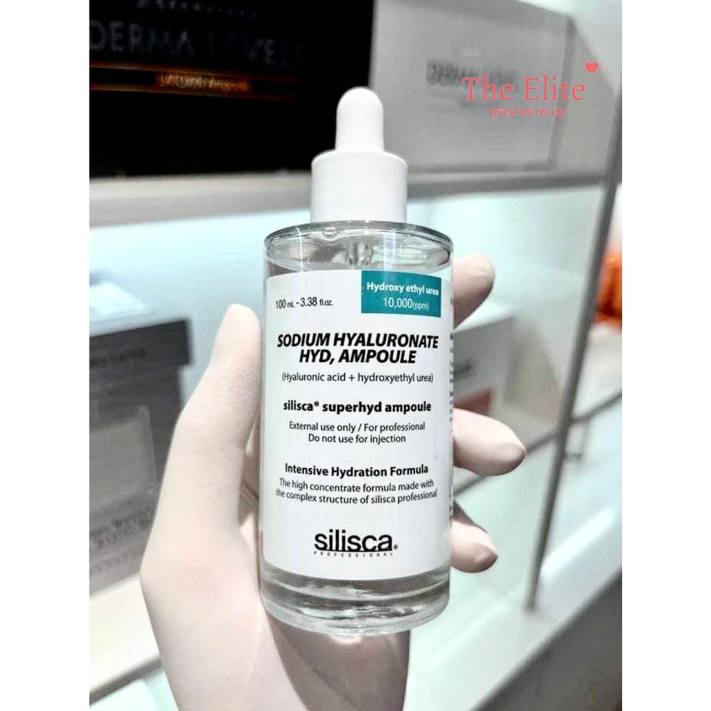 Tinh chất cấp ẩm Silisca Hyaluronic Acid 10 ml