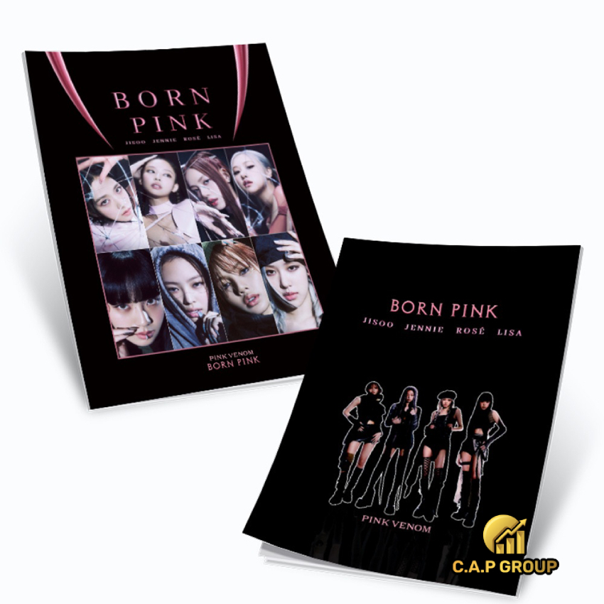 Photobook Blackpink mini album BORN PINK sổ ảnh Thần Tượng Kpop