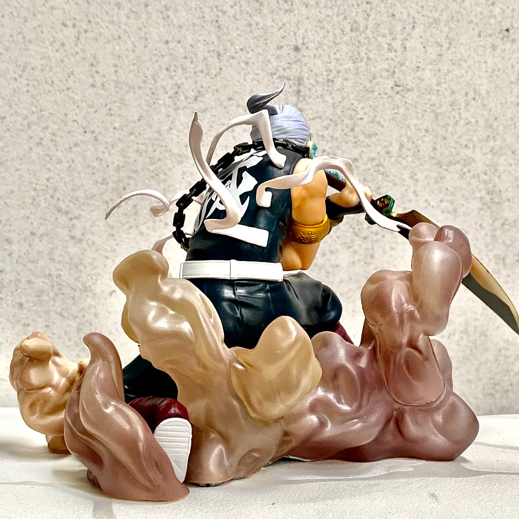Mô hình Uzui Tengen dạng chiến đấu cực ngầu - Âm Trụ Tengen cao 14CM - Kimetsu No Yaiba Demon Slayer figure
