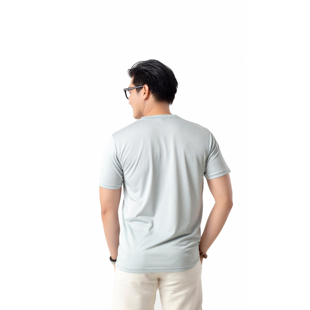 Áo Thun Nam Trơn KAIBAMAN ZACKA Cổ Tròn Nhiều Màu 100% POLY QUICK DRY Siêu Thấm Hút, Bền Màu, Khử Mùi, Khử Khuẩn.