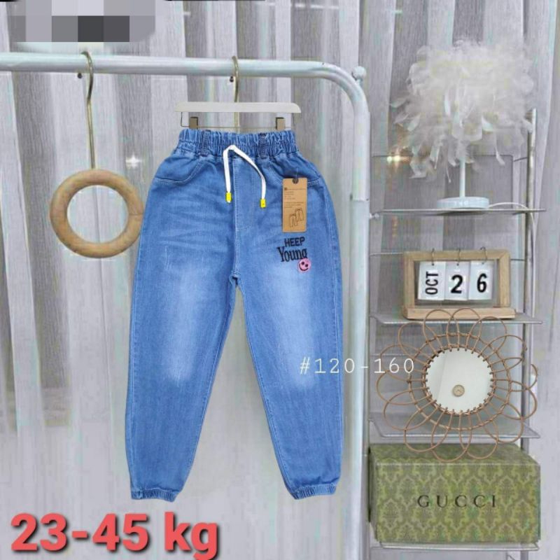Quần jeans bé gái sz 18-55kg , quần bò dài bé gái chất jeans mềm co giãn